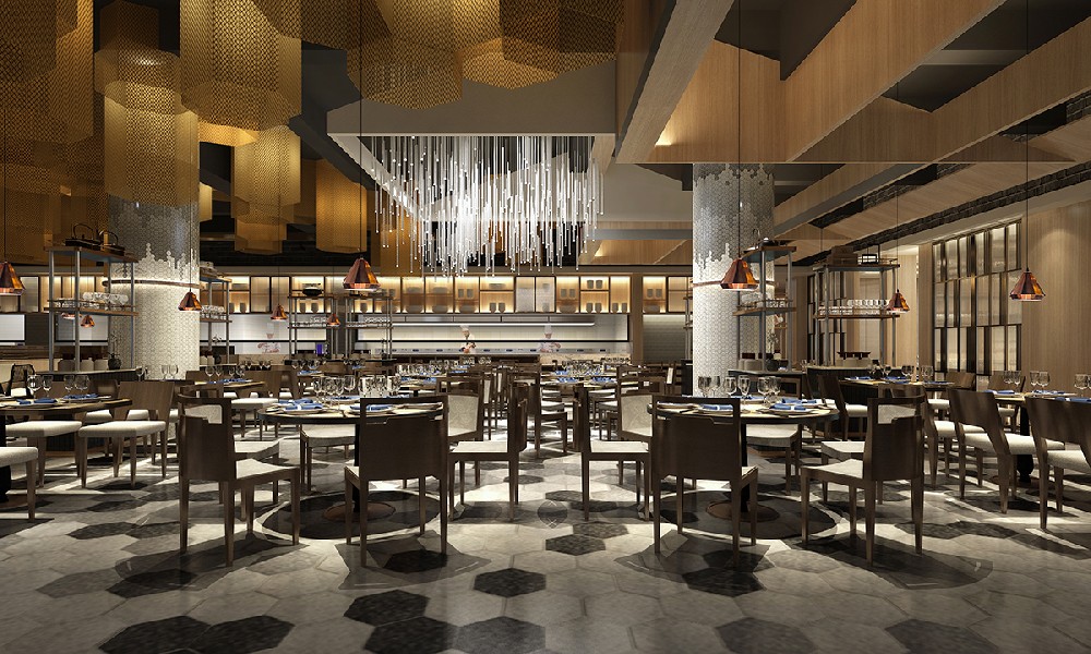新中式餐厅火锅店设计方案